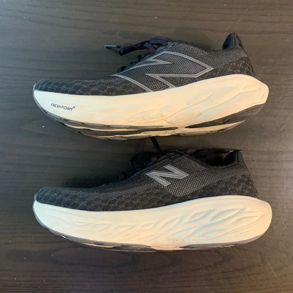 New Balance Fresh Foam X 1080 v13 Womens 9 Running Shoes Black‎ Grey Sneakers